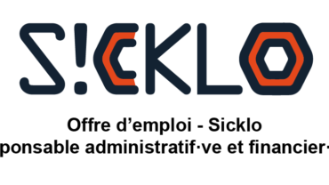 Offre d’emploi – Sicklo Responsable administratif·ve et financier·ère